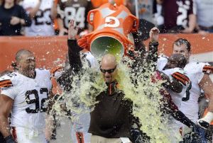 This Gatorate jug may contain 2% Manziel urine.