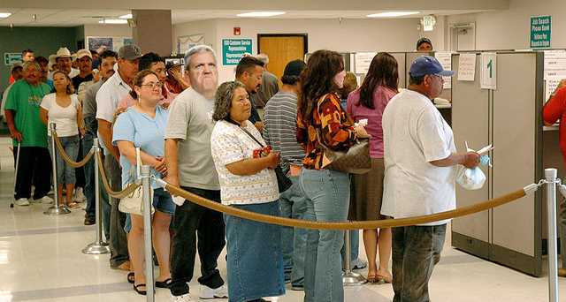 An unemployment check.