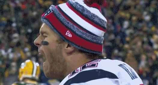 Tom Brady's reaction to being told he can't simply take next week off.