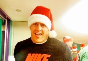 "Something funny about Santa and sacks, bros!"